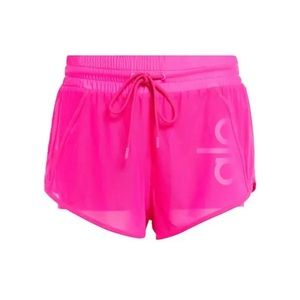 NWT Alo yoga hot pink Ambience shorts size s